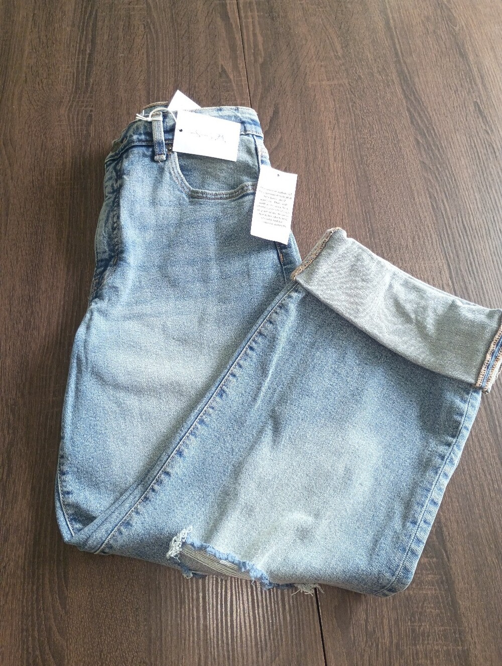 Jessica Simpson Light Blue Boyfriend Jeans